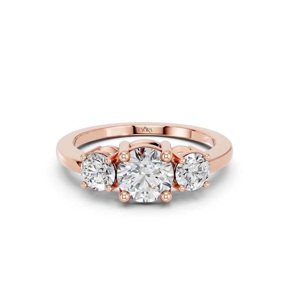 Amor Three-Stone Ring